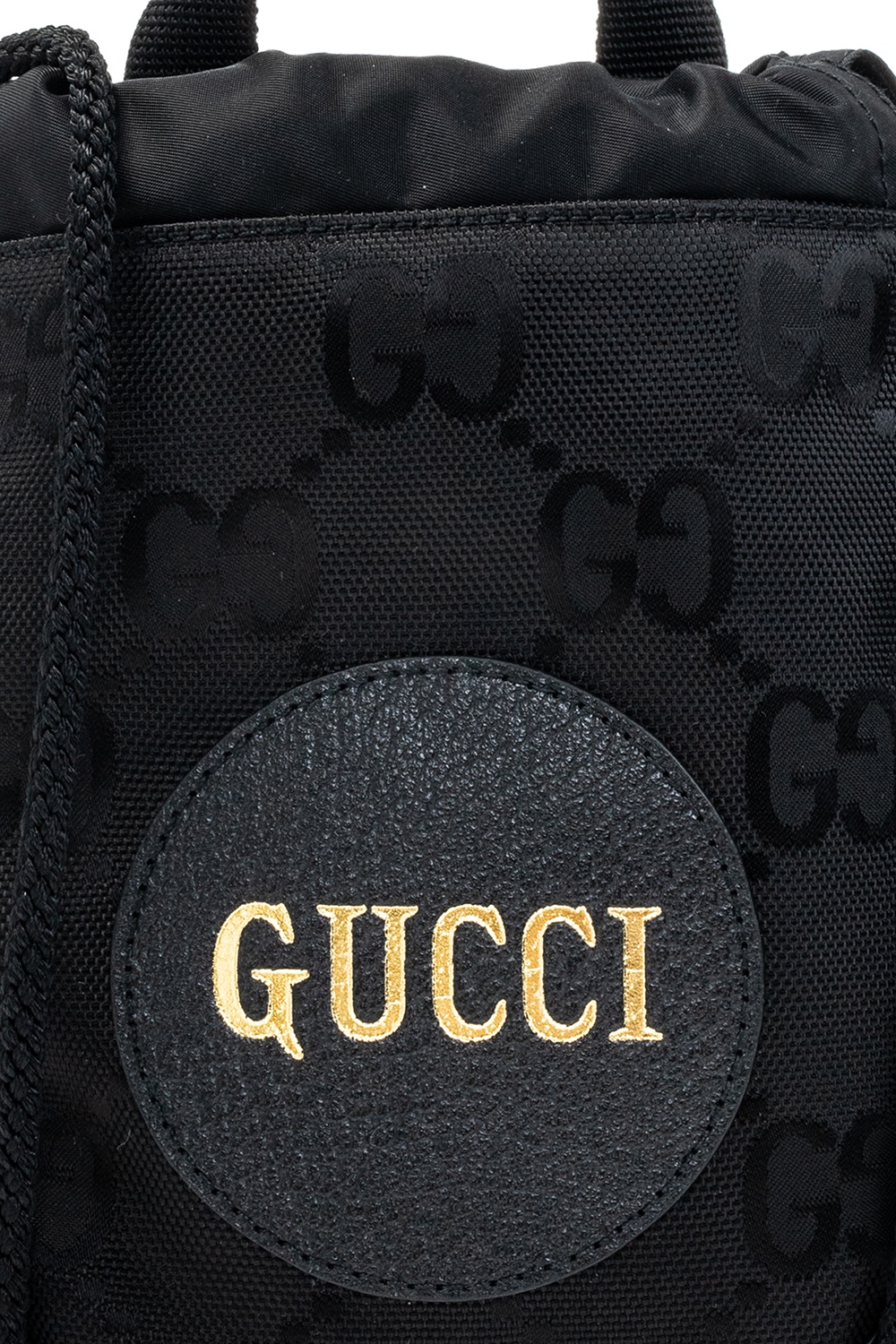 GUCCI ブラック GGパターン バッグ GUCCI ブラック ロゴパターン バッグ